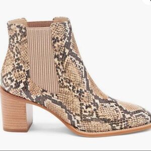 Vince Camuto Jentilliy Snake Print Booties